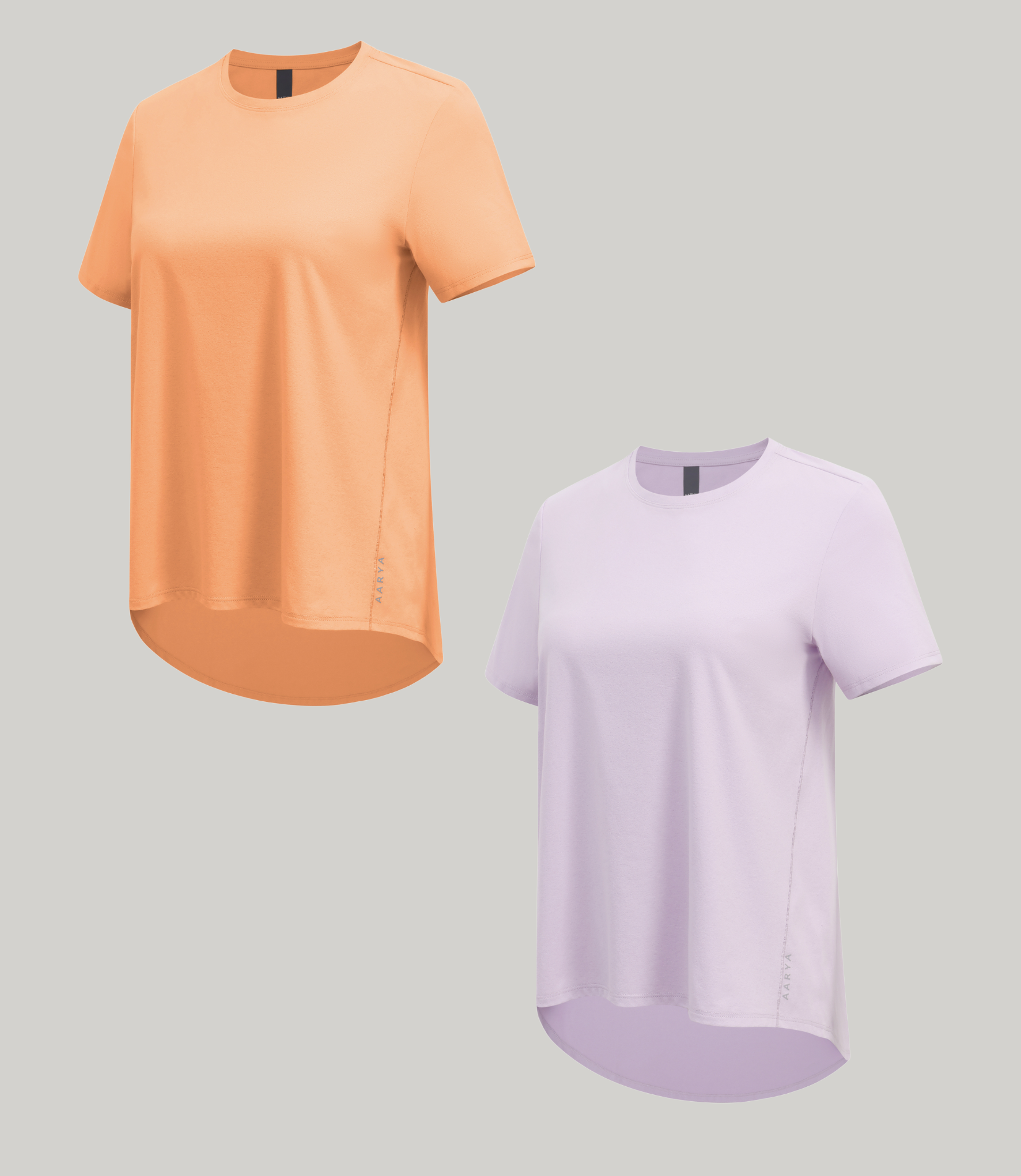 Bundle Sale A-Line/Drop Tail Design Moisture Wicking T-Shirt
