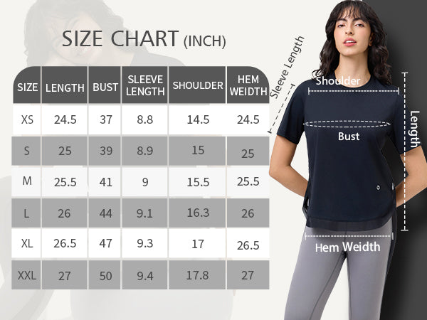 Women's Workout Tops Short Sleeve Athletic Mesh Back Shirts