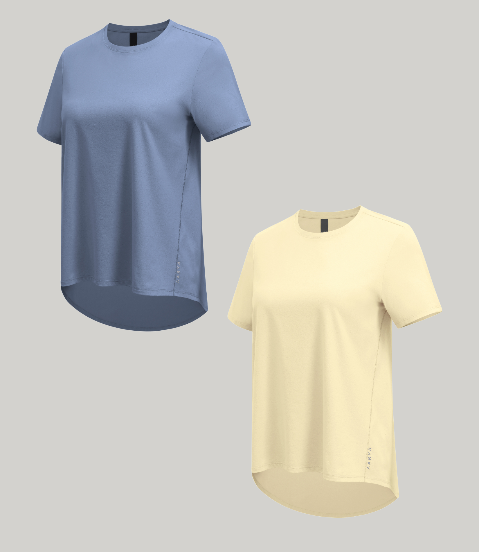 Bundle Sale A-Line/Drop Tail Design Moisture Wicking T-Shirt